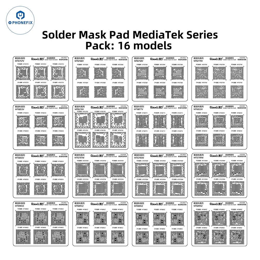 Green Oil Isolation Net Solder Mask Ink Mesh For iPhone Android - Image 6