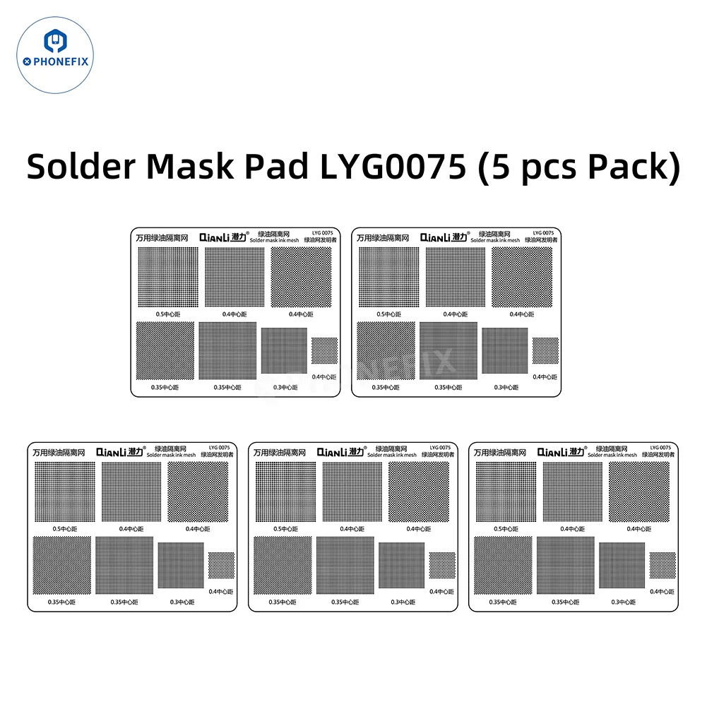 Green Oil Isolation Net Solder Mask Ink Mesh For iPhone Android - Image 9