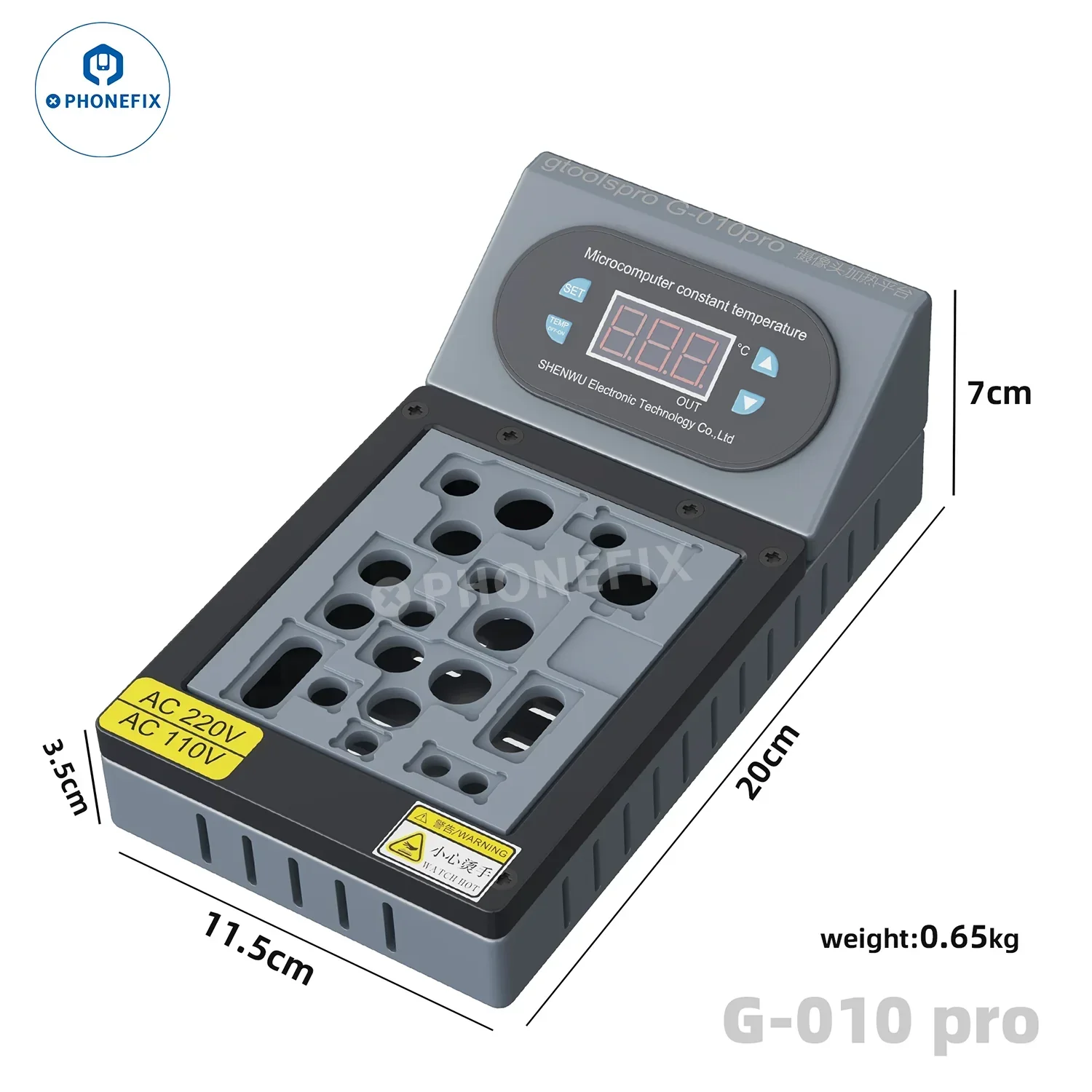 Gtoolspro Heating Platform for iPhone Rear Camera Disassembly Repair - Image 3