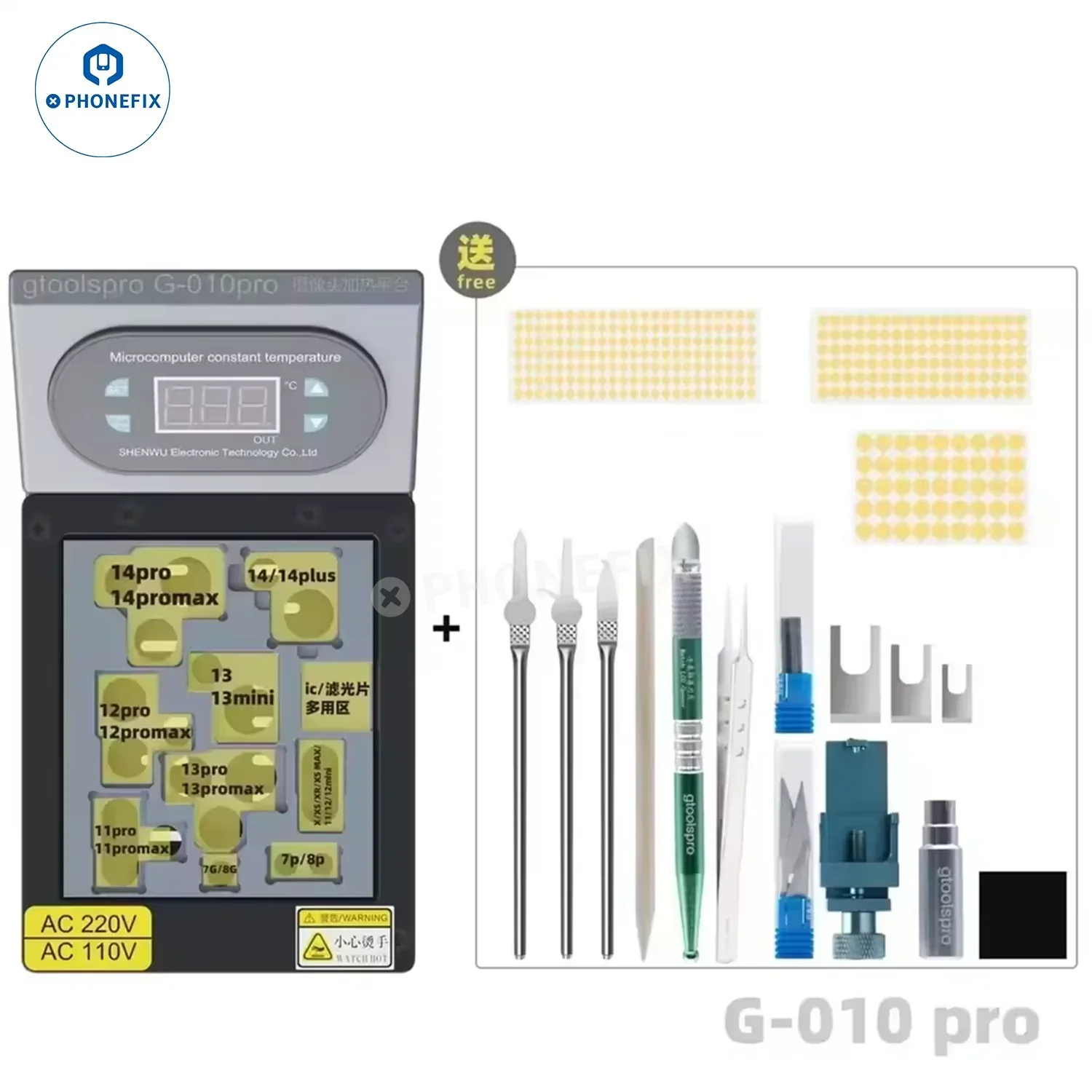 Gtoolspro Heating Platform for iPhone Rear Camera Disassembly Repair - Image 6
