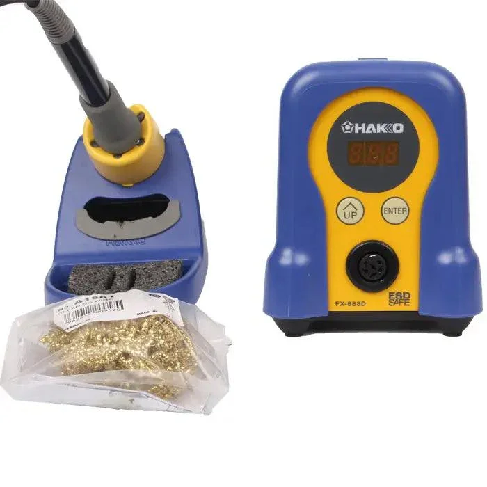 HAKKO FX-888D ESD Soldering Station 70W Adjustable Digital Display - Image 3