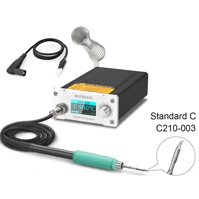 Handskit T210 Mini Soldering Station With JBC 210 T26 Iron Tips - Image 2
