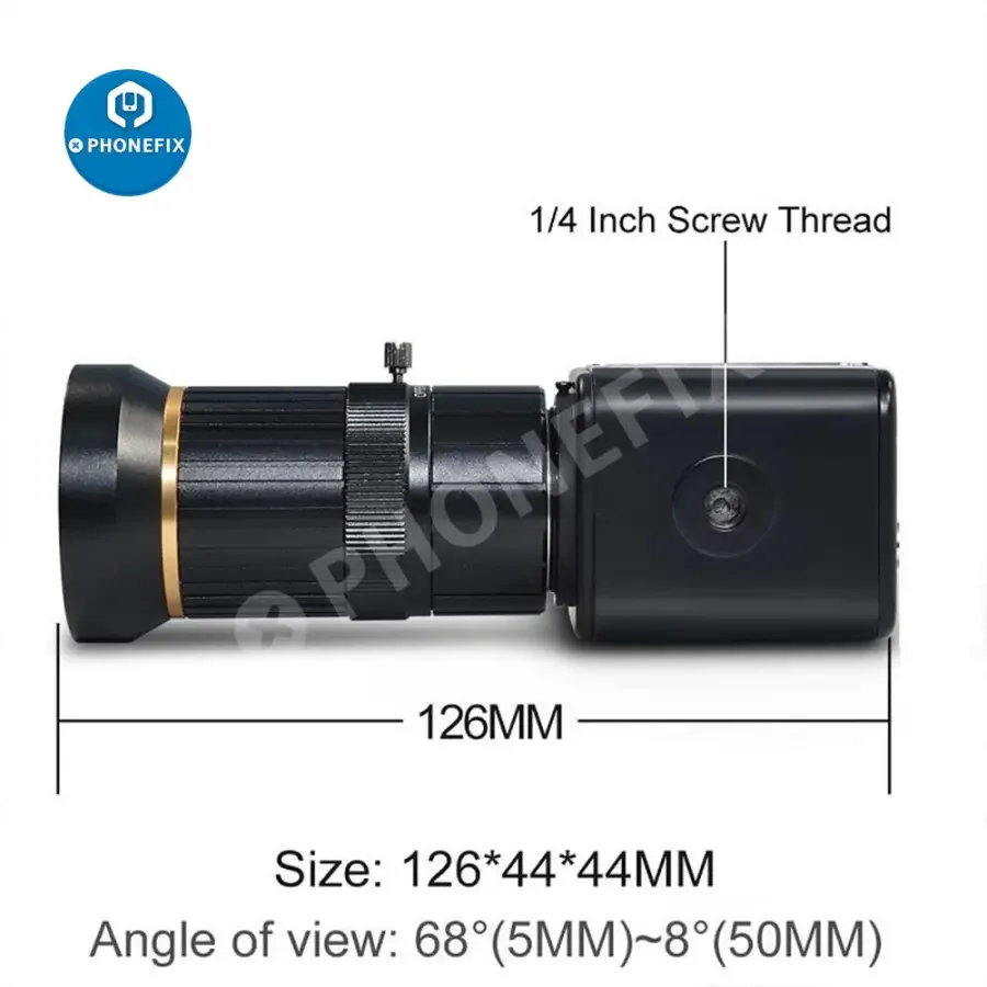HD 1080P 2.0MP Lens Industry Video 5-50mm Live Video HDMI Camera - Image 5