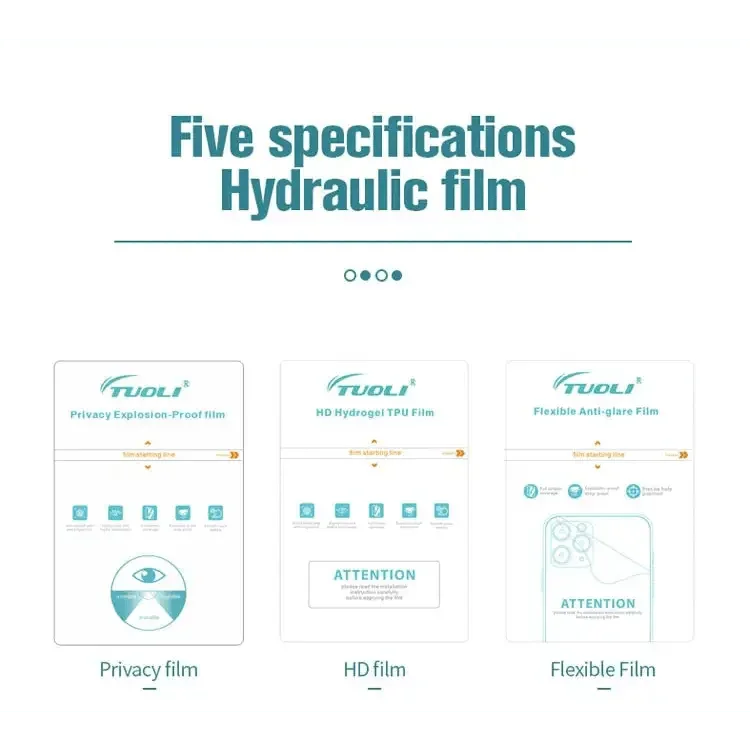 HD Hydraulic Film Phone Screen Protector Film For Tuoli TL-168 - Image 2