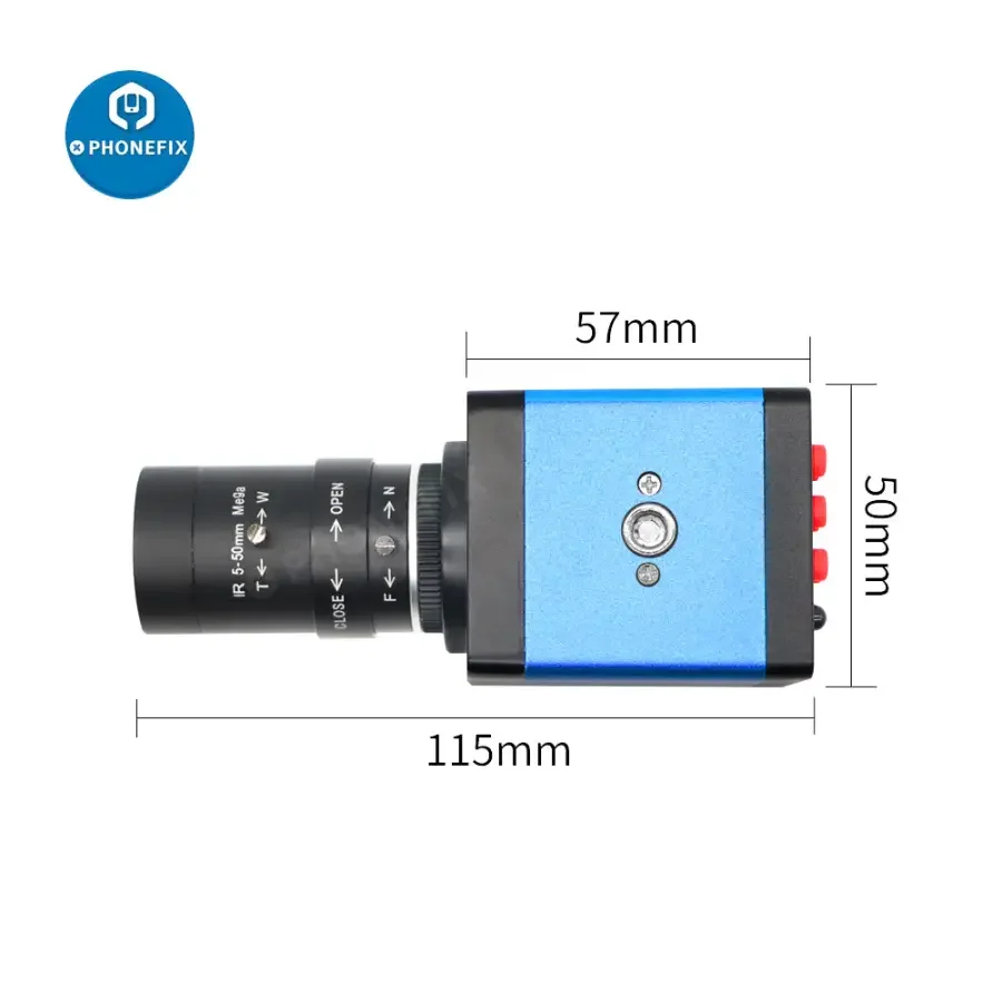 HDMI VGA Camera 5.0-50mm F1.6 Lens Industry Live Digital Webcam - Image 3