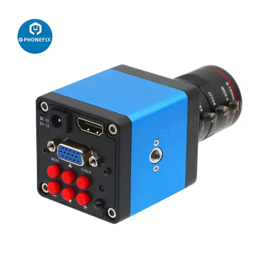 HDMI VGA Camera 6-12mm F1.6 Lens Live Industry Digital Camera - Image 4