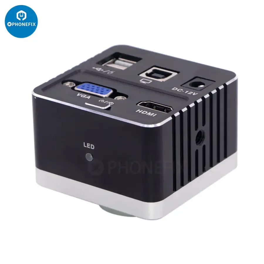 HDMI VGA CMOS U Disk Storage Industrial Microscope Camera - Image 2