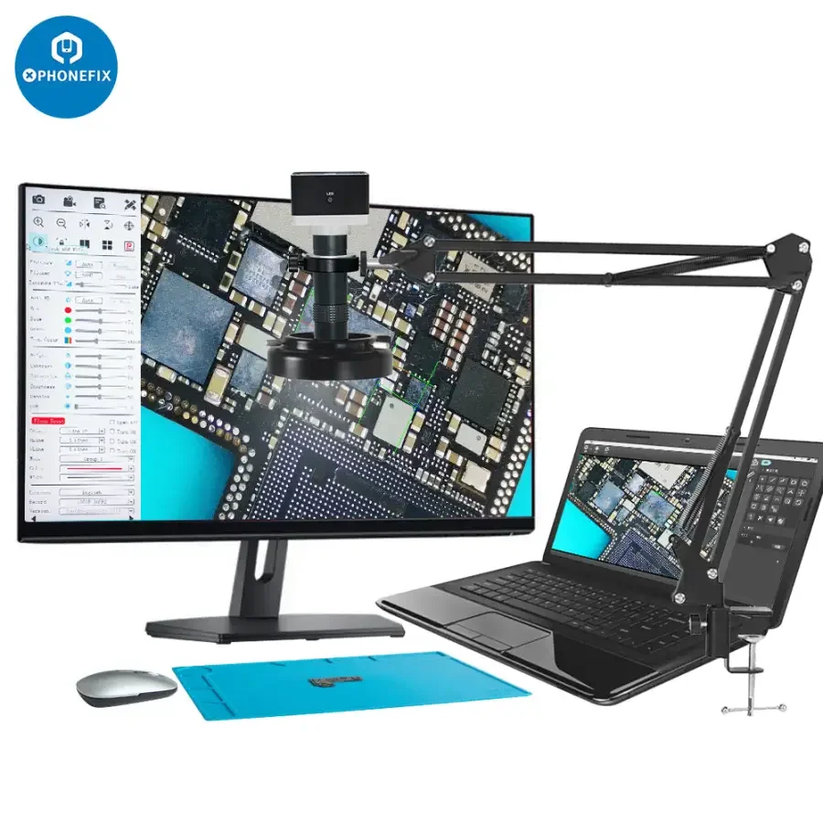 HDMI VGA CMOS U Disk Storage Industrial Microscope Camera - Image 5