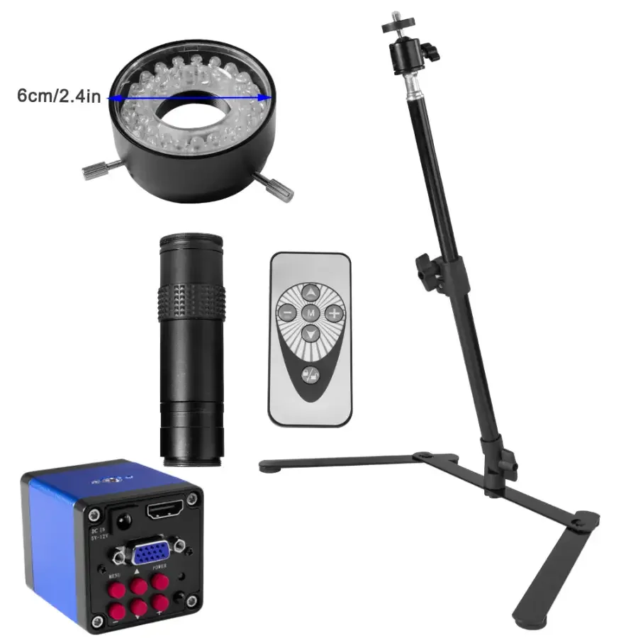 HDMI VGA Digital Camera Magnifier Electronic Video Microscope - Image 5