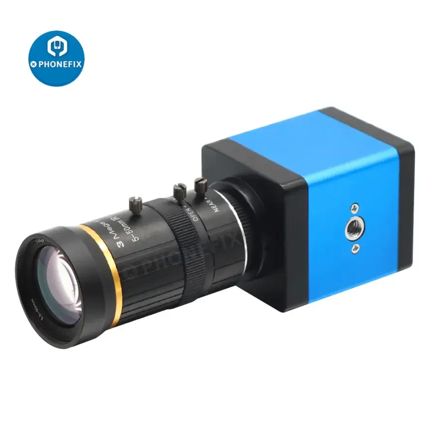 HDMI VGA Industry Camera 5.0-50mm F1.4 Lens Webcam Webcast - Image 3