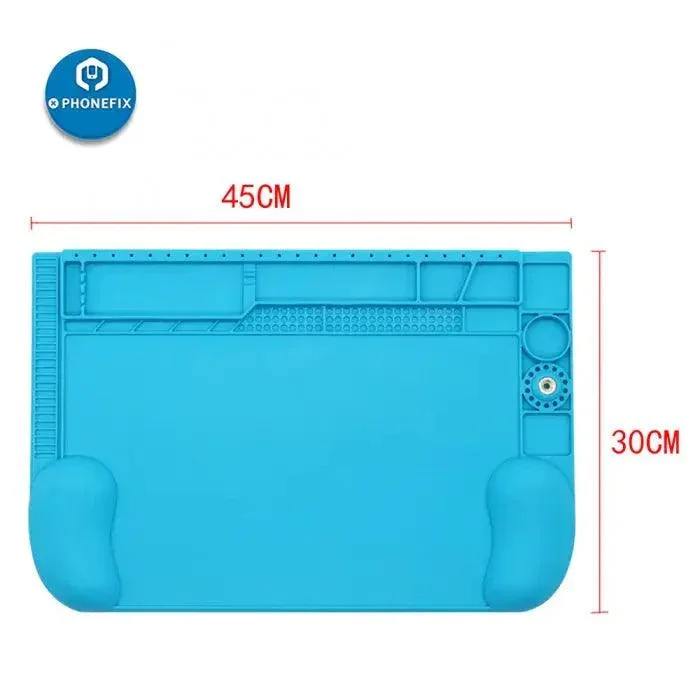 Heat Insulation 3D Silicone Pad ESD Soldering Repair Mat - Image 5