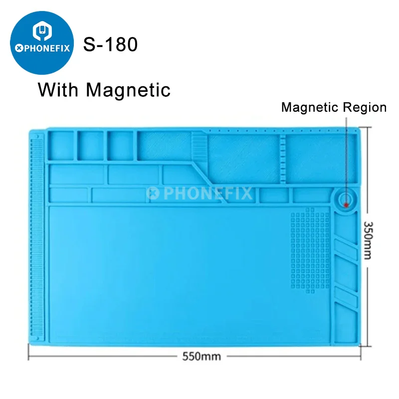 Heat Insulation Silicone Pad For Phone BGA PCB Soldering Platform - Image 12