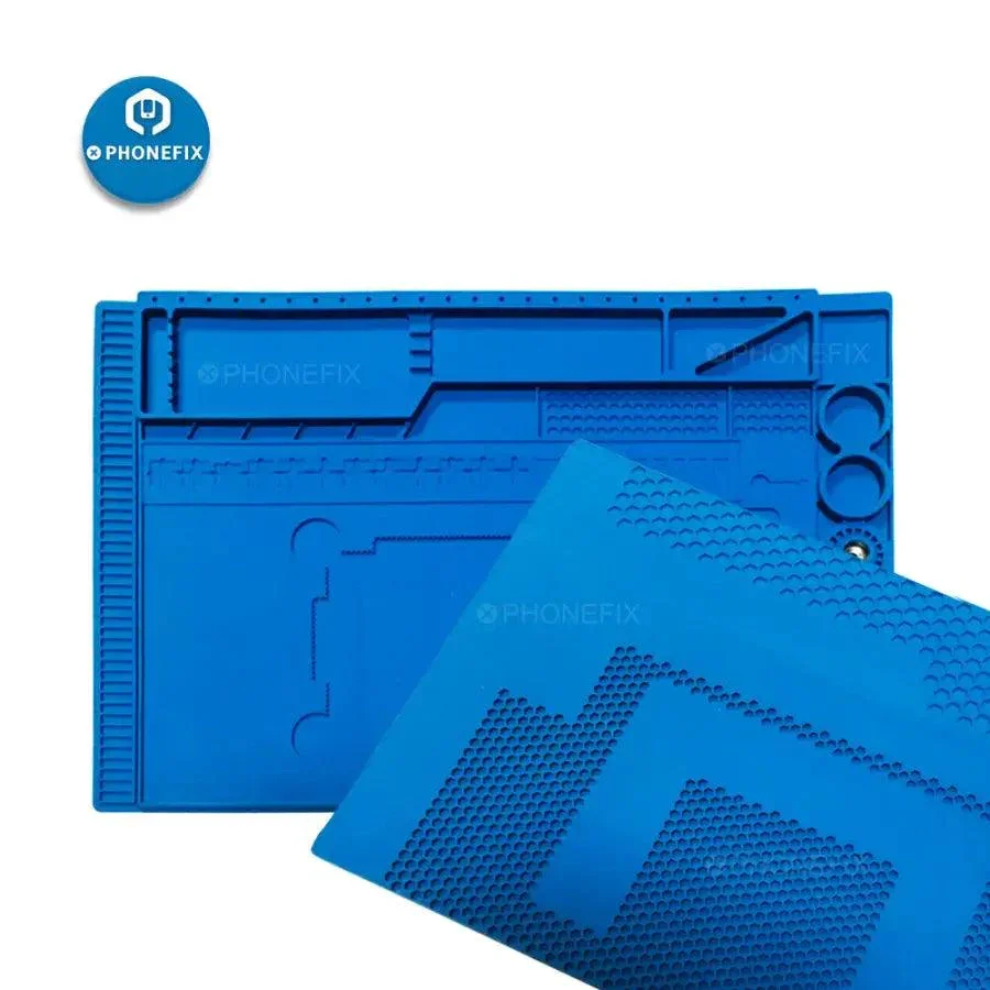 Heat Insulation Silicone Pad For Phone BGA PCB Soldering Platform - Image 3