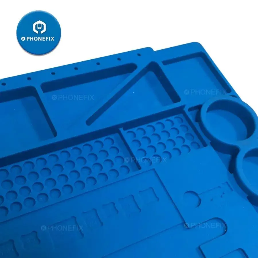 Heat Insulation Silicone Pad For Phone BGA PCB Soldering Platform - Image 6