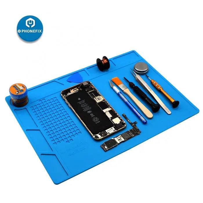 Heat Resistant Silicone Mat Antistatic Desk Pad Soldering Platform - Image 3