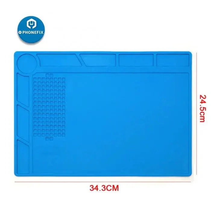 Heat Resistant Silicone Mat Antistatic Desk Pad Soldering Platform - Image 4