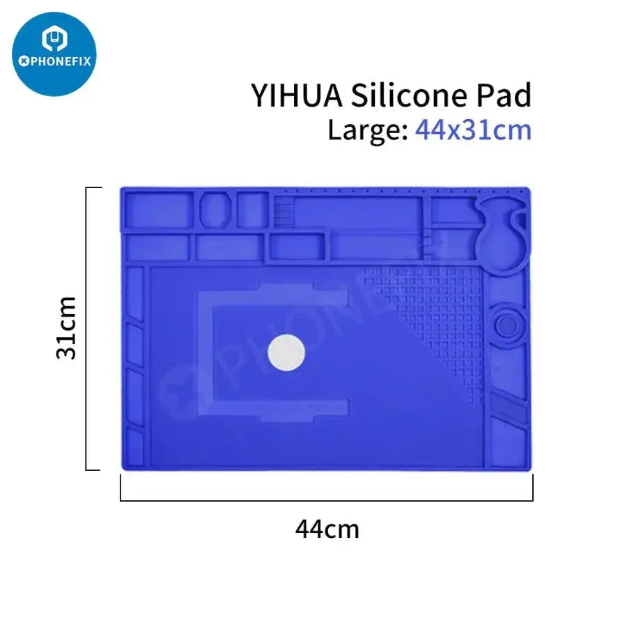 Heat Resistant Silicone Mat With Magnetic Heat Insulation Working Pad - Image 5