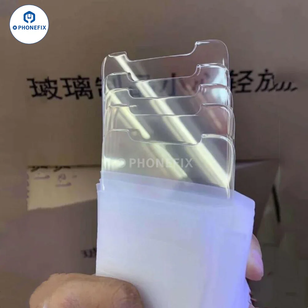 High Aluminum Large Arc Tempered Glass Film For iPhone 3D Full Screen - Image 6