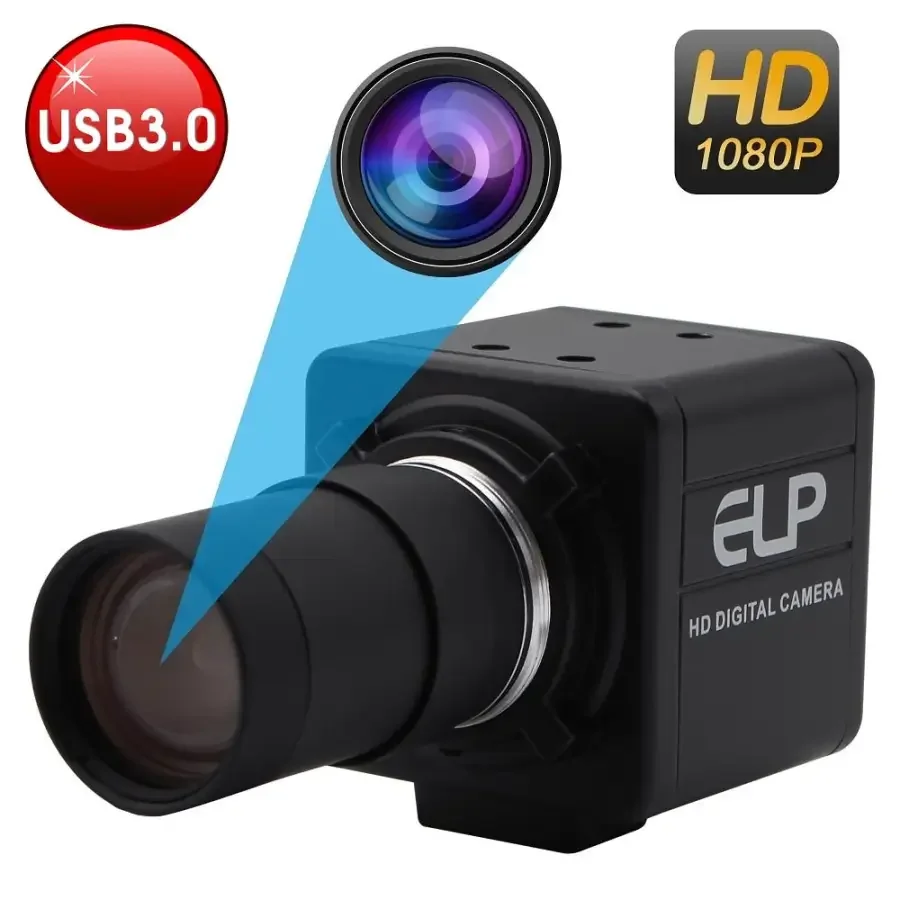 High Speed USB 3.0 Webcam Varifocal Computer PC WebCamera Camera - Image 3