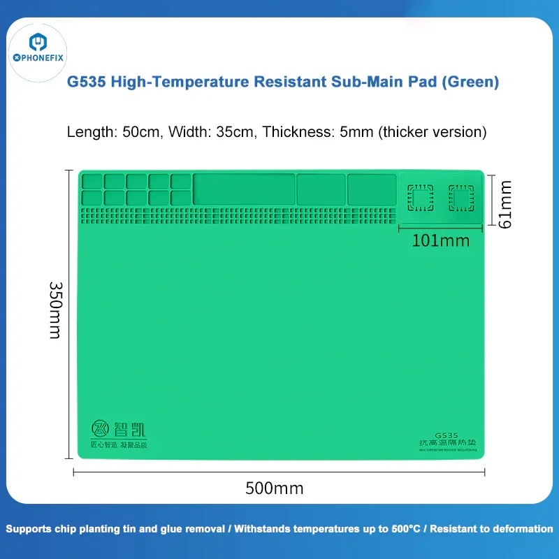 High-Temperature Insulation Pad 2 in 1 Detachable Silicone Mat - Image 14