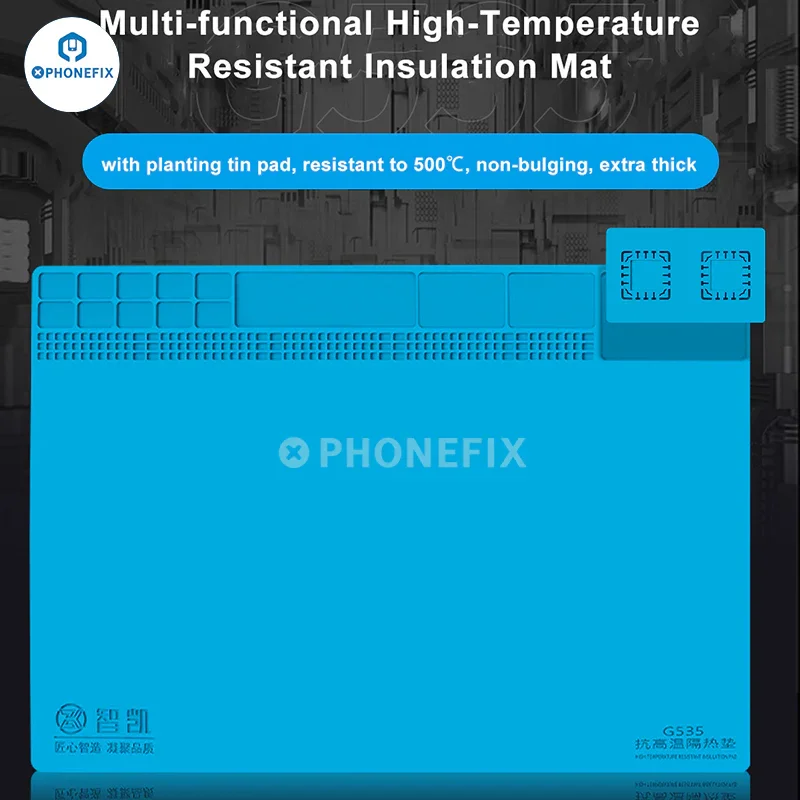 High-Temperature Insulation Pad 2 in 1 Detachable Silicone Mat - Image 3