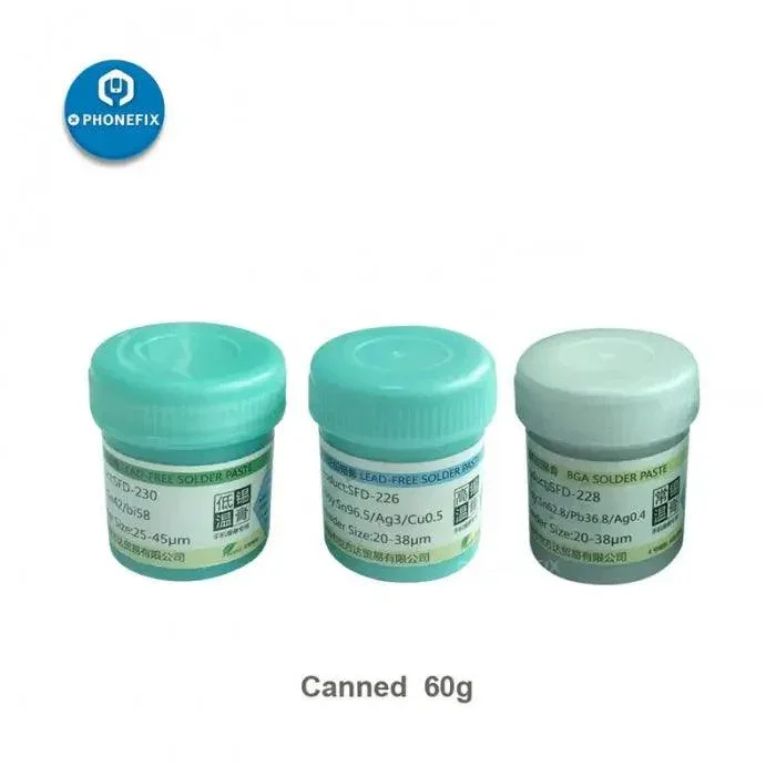 High Temperature Lead-Free Solder Paste for Motherboard Repair - Image 3