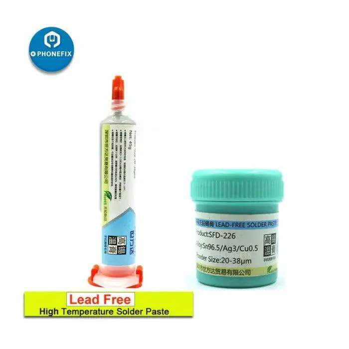 High Temperature Lead-Free Solder Paste for Motherboard Repair - Image 6