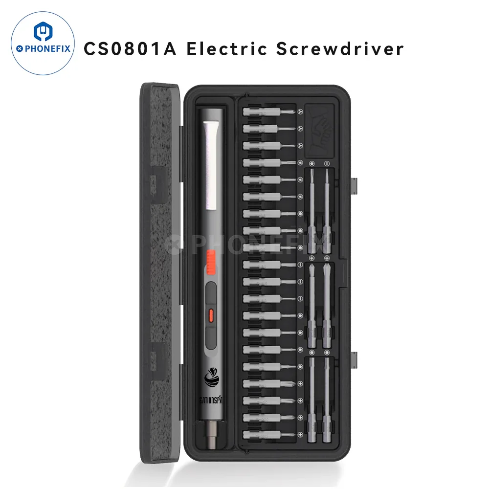 High Torque Electric Screwdriver Set for Phone/Laptop/Watch Repair - Image 2