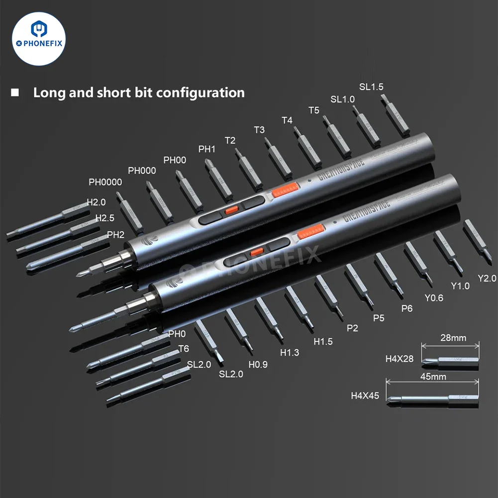 High Torque Electric Screwdriver Set for Phone/Laptop/Watch Repair - Image 3