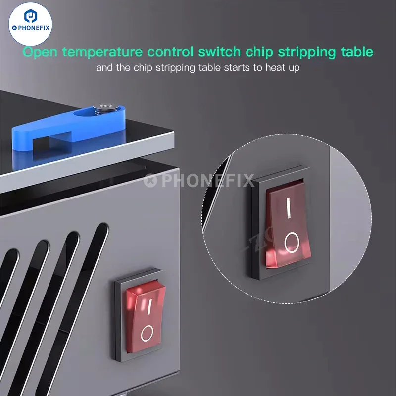 HMT-X1 Motherboard Layering Chip Glue Removal Heating Table - Image 4