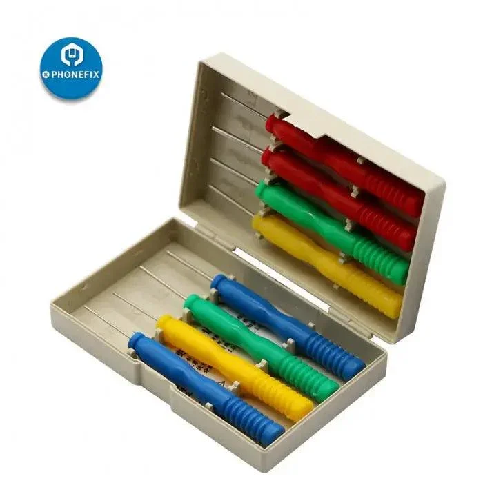 Hollow Needle Kit 8PCS stainless steel non-stick tin hollow needle kits - Image 2