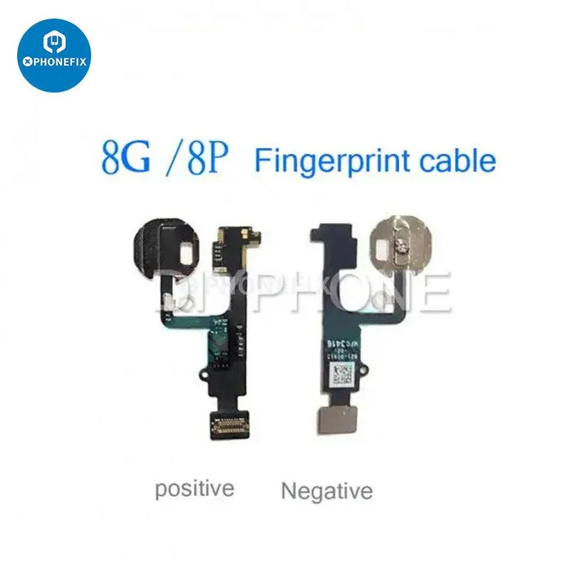 Home Button Flex Cable Fingerprint Repair For iPhone 7P 8P Touch ID - Image 4