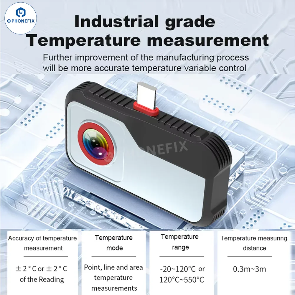 HT-203U Thermal Imager Camera for Mobile Phone PCB Troubleshoot - Image 2