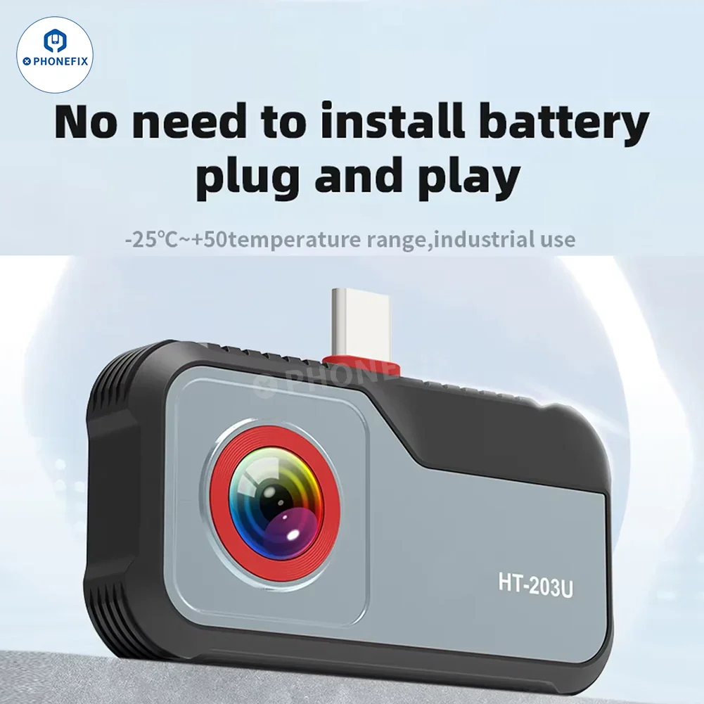 HT-203U Thermal Imager Camera for Mobile Phone PCB Troubleshoot - Image 3