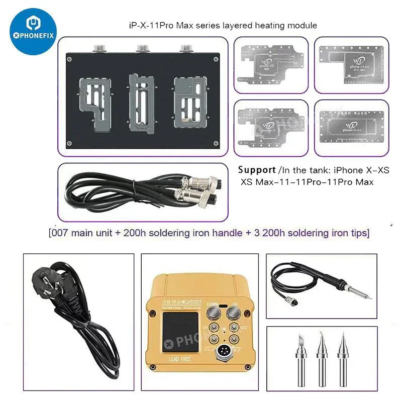 HT007 Motherboard Layered Soldering Station For iPhone X-17 Pro Max - Image 7