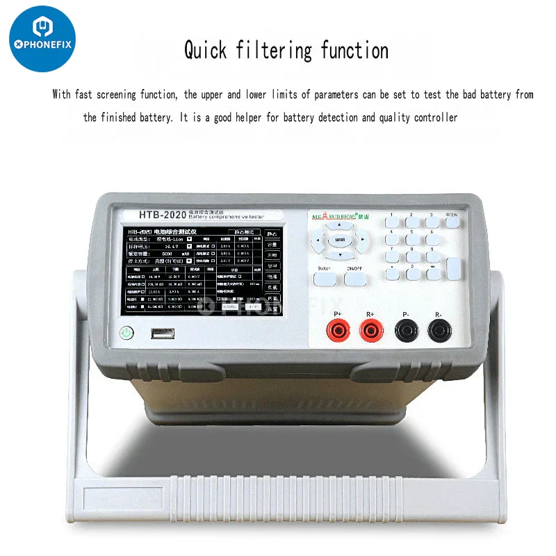 High Precision Lithium Battery Internal Resistance Capacity Tester - Image 3