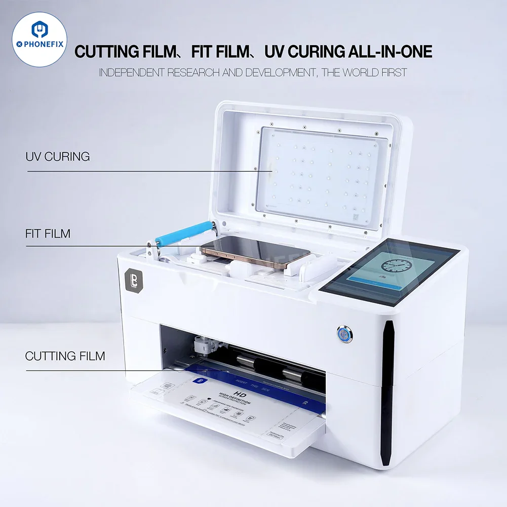 Hydrogel Film Cutting Laminating UV Curing Machine for Phone Screen - Image 6