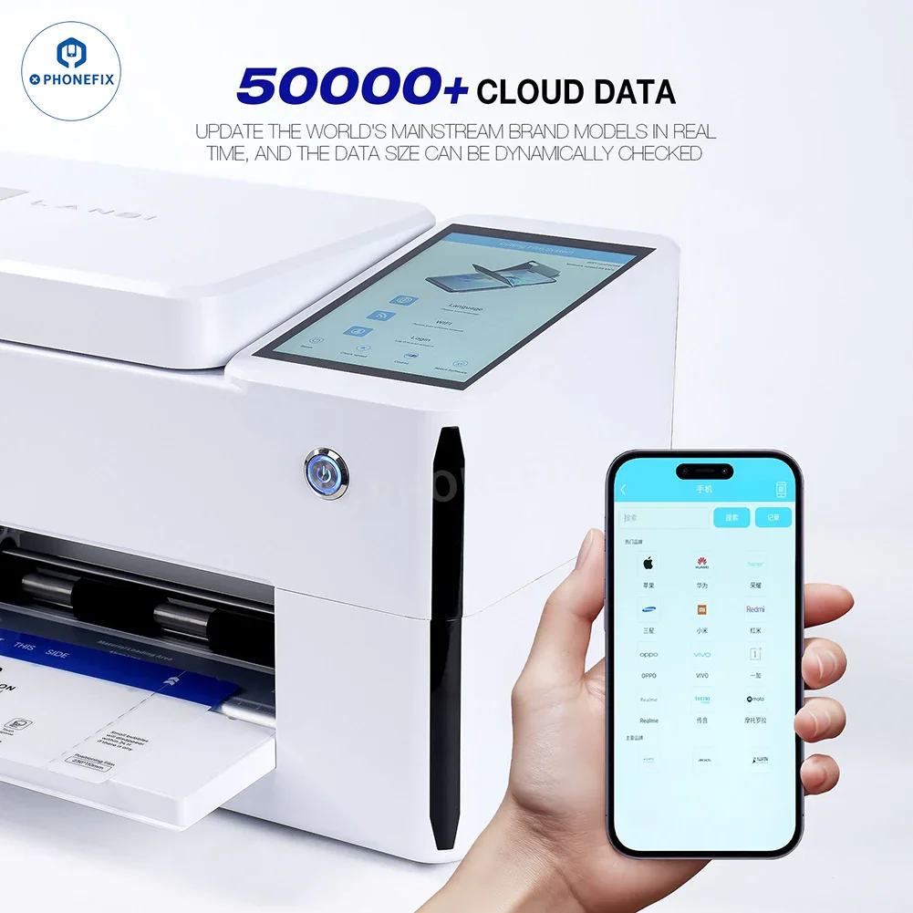 Hydrogel Film Cutting Laminating UV Curing Machine for Phone Screen - Image 7