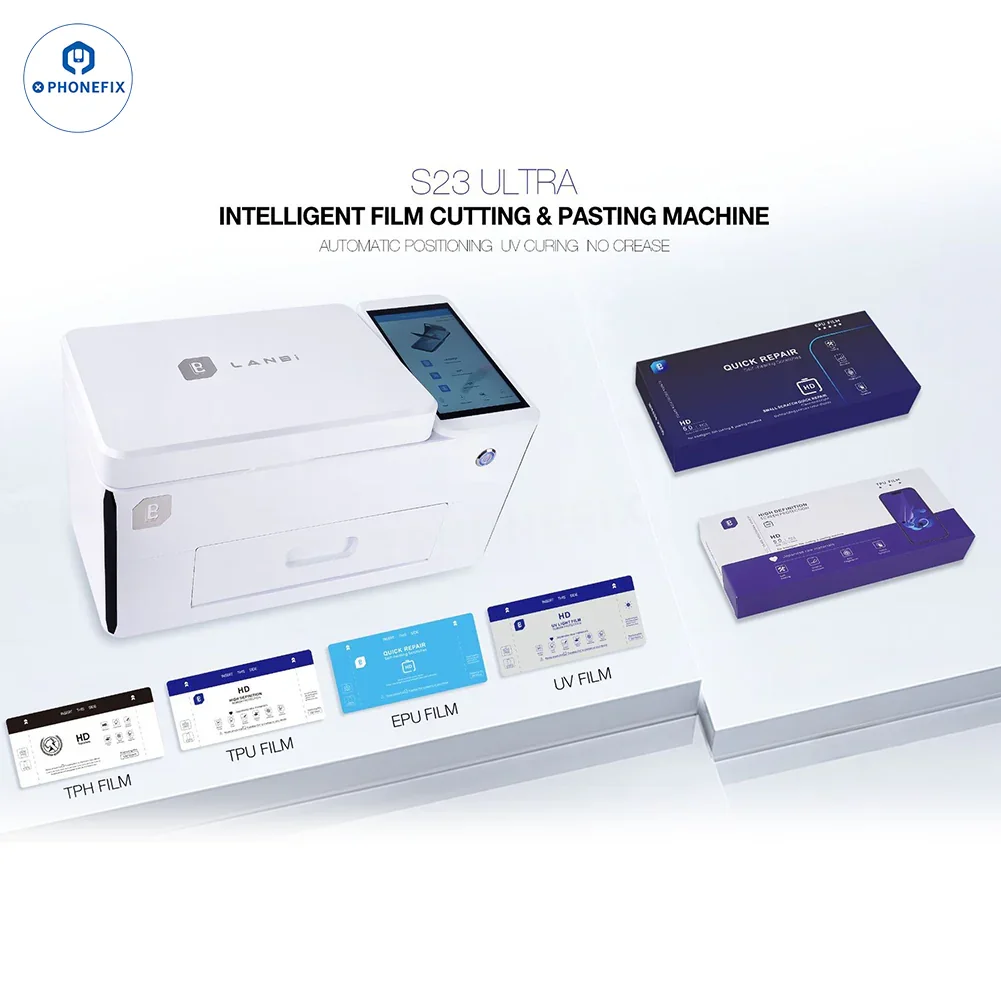 Hydrogel Film Cutting Laminating UV Curing Machine for Phone Screen - Image 8