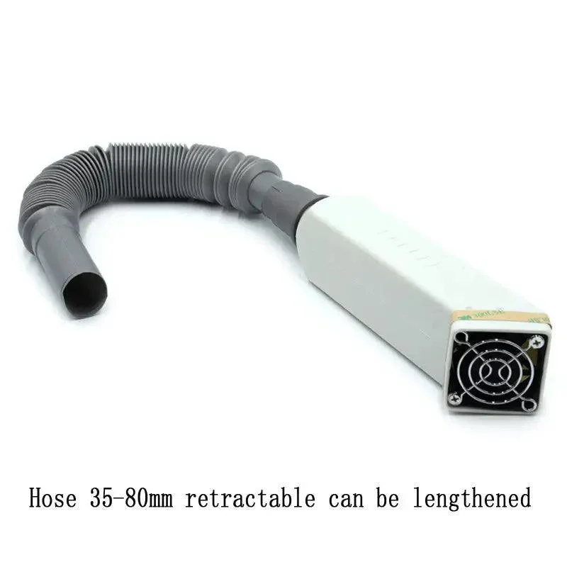 HZW Microscope Smoke Removal Fan Soldering Fume Extractor - Image 4