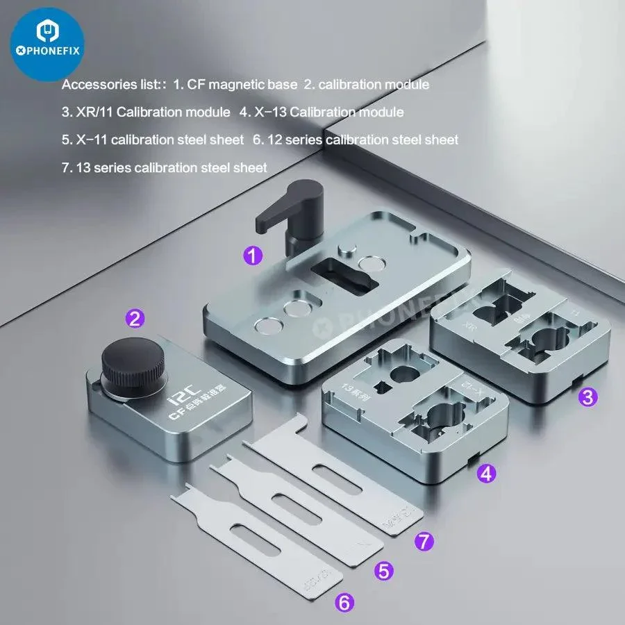 i2C 15 In 1 CF Dot Matrix Calibrator For iPhone X-14 Pro Max Face ID - Image 3