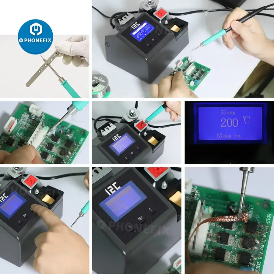 i2C 2SCNi Nano Soldering Station OEM JBC C115 C210 C245 Handle - Image 14