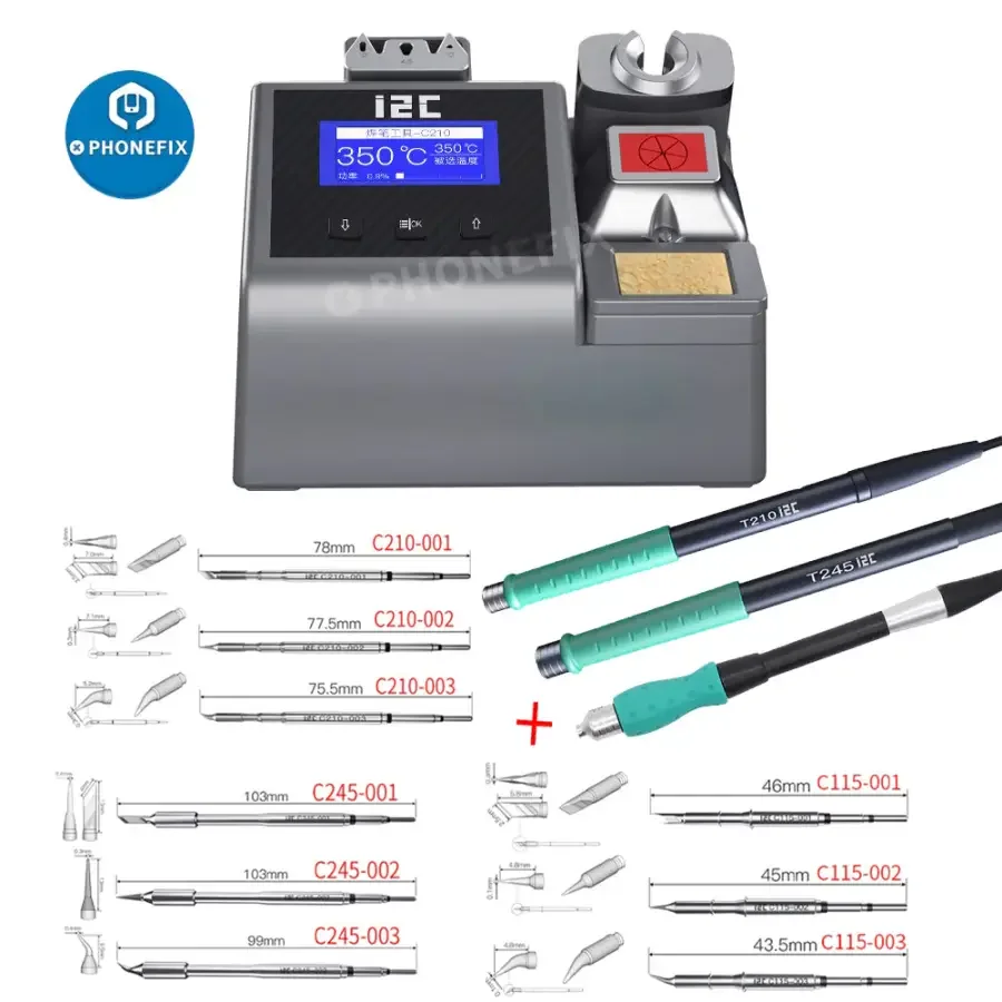 i2C 2SCNi Nano Soldering Station OEM JBC C115 C210 C245 Handle - Image 2