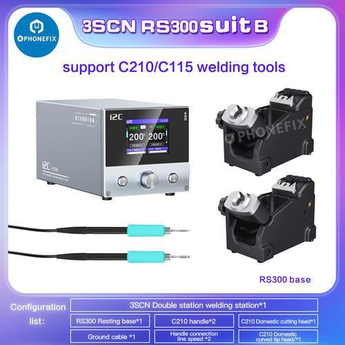 i2C 3SCN Double Soldering Station With C210/C115 double Handles - Image 11