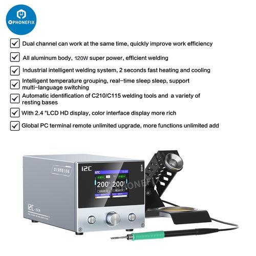 i2C 3SCN Double Soldering Station With C210/C115 double Handles - Image 4