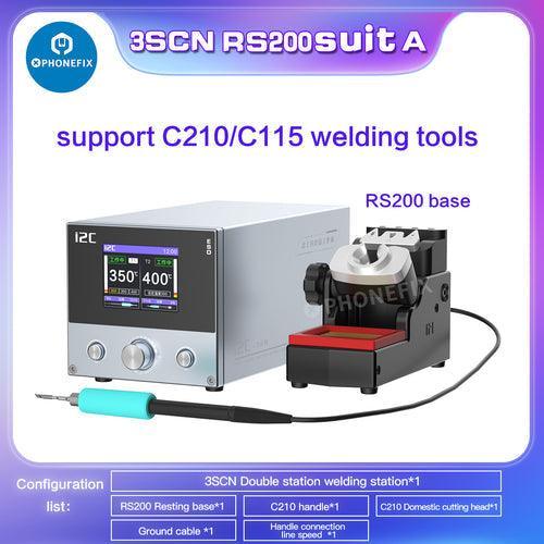 i2C 3SCN Double Soldering Station With C210/C115 double Handles - Image 8