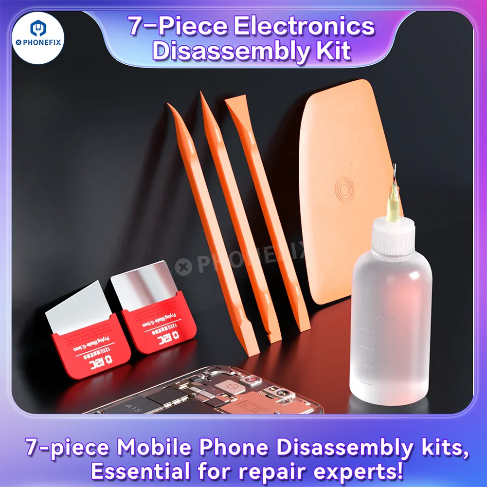 i2C 7-in-1 Mobile Phone Opening Tool Kit LCD Screen Battery Removal - Image 6