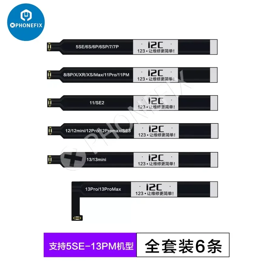 I2C Battery Test Guide Cable For iPhone 5SE-13 Pro Max - Image 13
