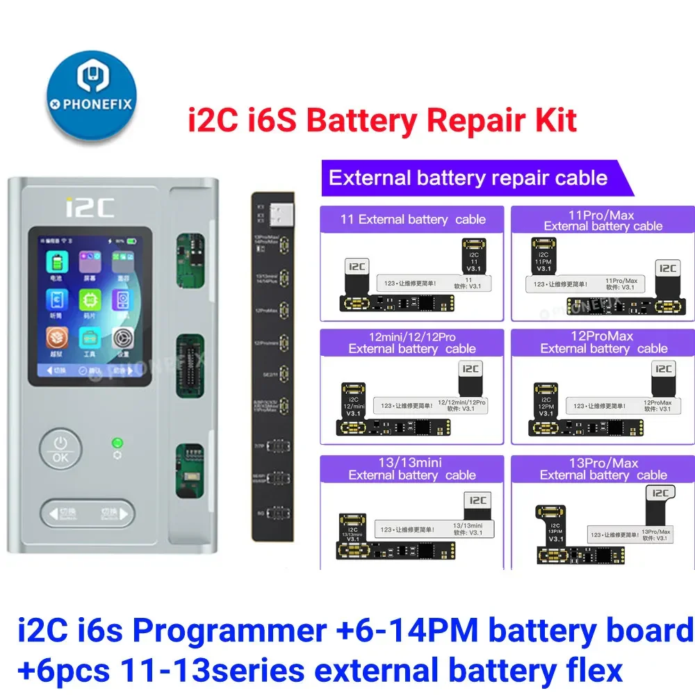 i2C BR KC01 Battery Data Corrector For iPhone 11-15 Pro Max - Image 4