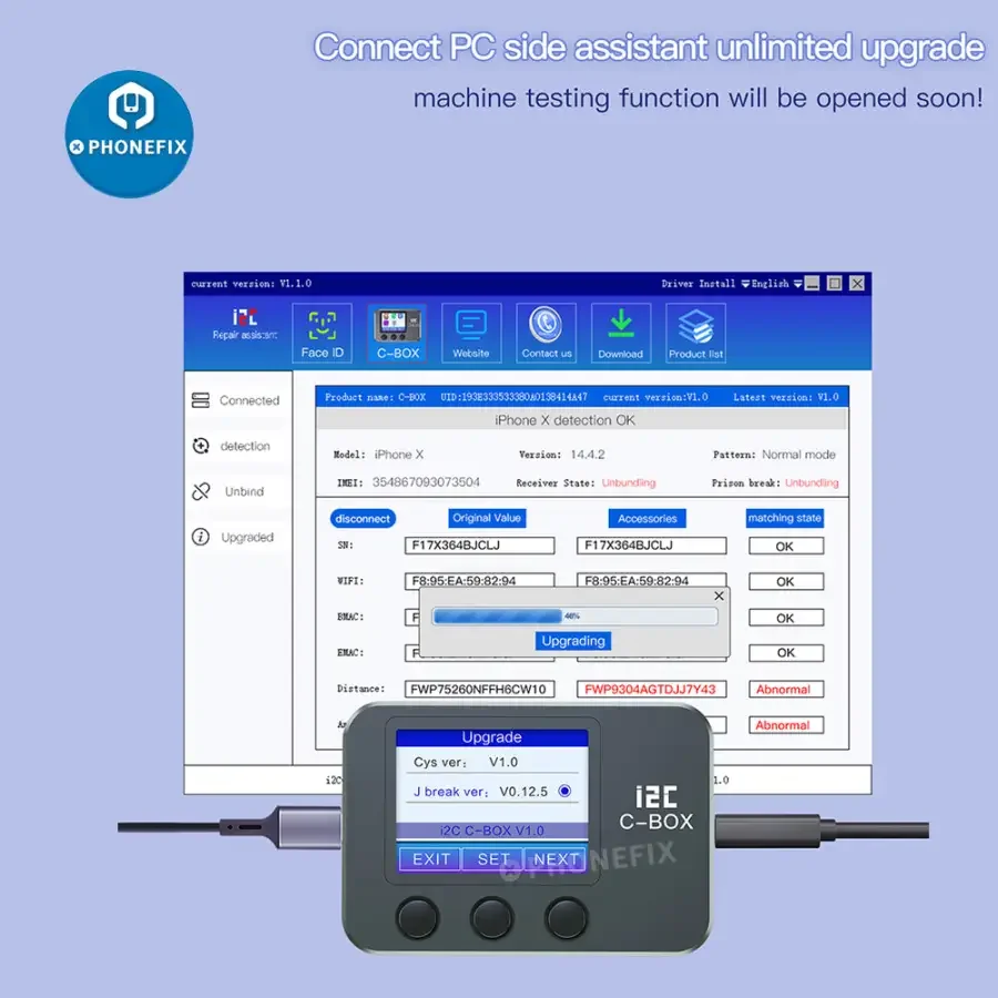 I2C C-BOX Jail Break Tool Bypass ID And iCloud Password For iPhone ipad - Image 7